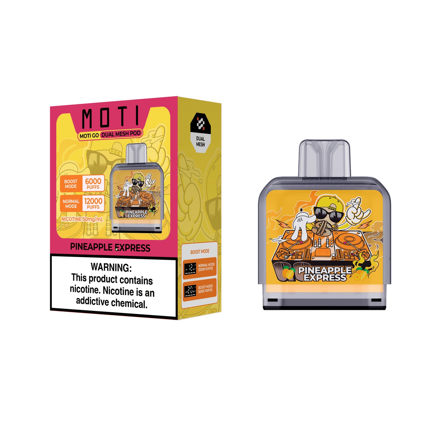 MOTI GO PRO POD - Pineapple Express 12,000 Puff