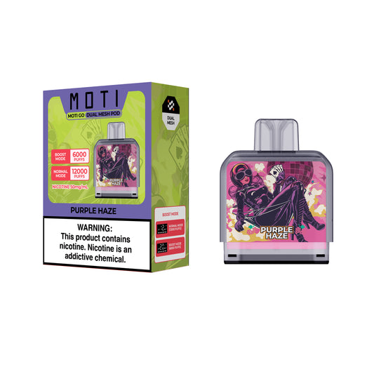 MOTI GO PRO POD - Purple Haze 12,000 Puff