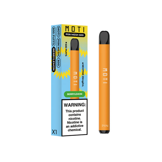 MOTI PIIN 600 M - Berrylemon 600 Puff
