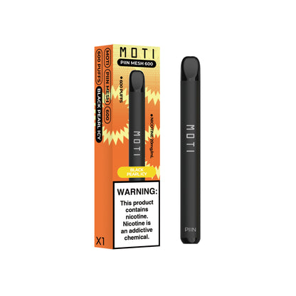MOTI PIIN 600 M - Black Pearl Icy 600 Puff