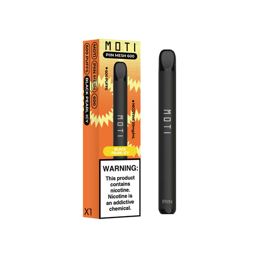 MOTI PIIN 600 M - Black Pearl Icy 600 Puff