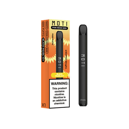 MOTI PIIN 600 M - Black Pearl Icy 600 Puff