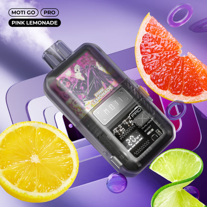 MOTI GO PRO KIT - Pink Lemonade 12,000 Puff
