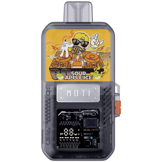 MOTI GO PRO KIT - Sour Apple Ice 12,000 Puff