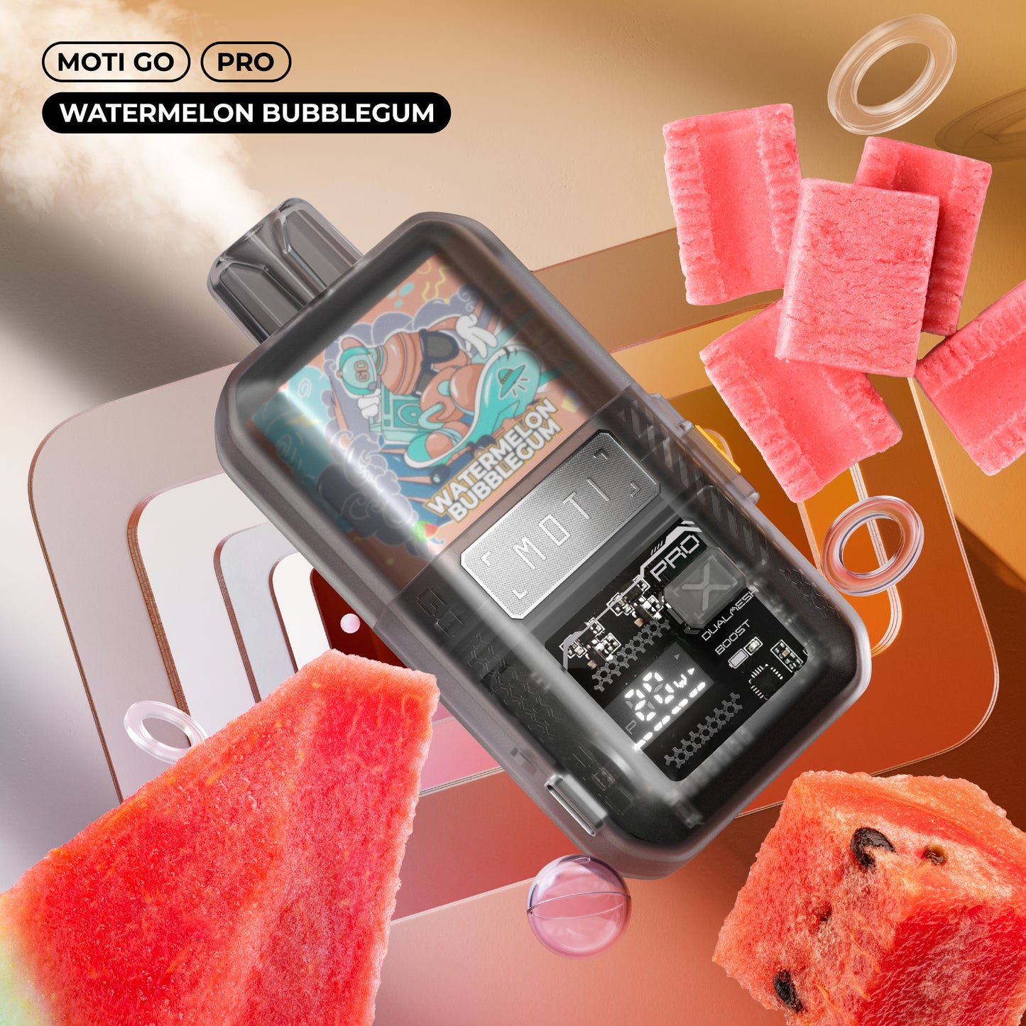 MOTI GO PRO KIT - Watermelon Bubblegum 12,000 Puff