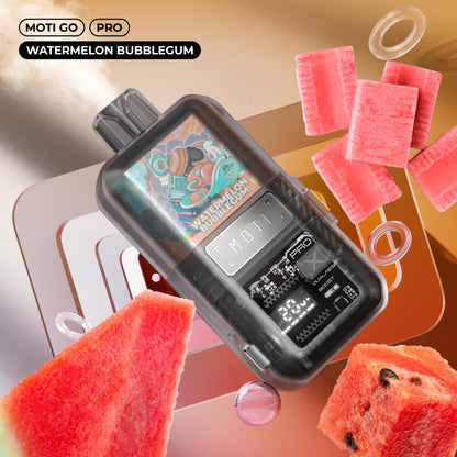 MOTI GO PRO KIT - Watermelon Bubblegum 12,000 Puff